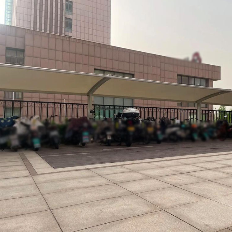 象州县膜结构电动车棚